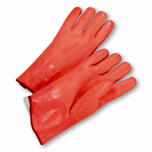 West Chester 1027ORF Safety Orange Rough PVC 12